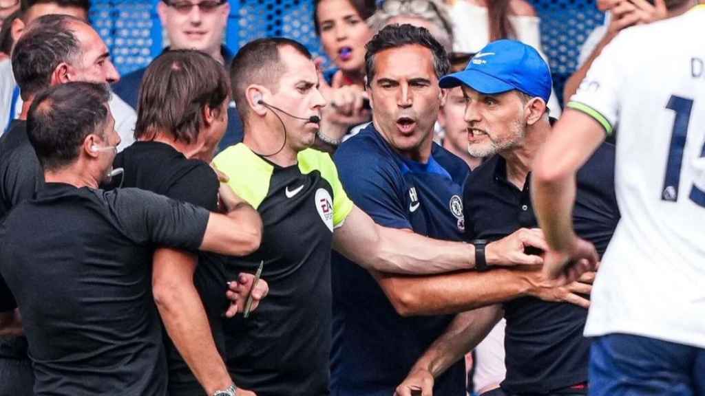 Así fue el enganchón entre Conte y Tuchel que abochorna a la Premier: ¡casi llegan a las manos!
