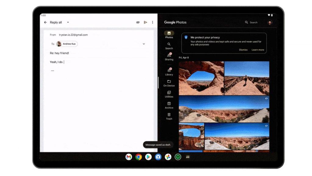 Google se ha centrado mucho en las tablets con Android 13