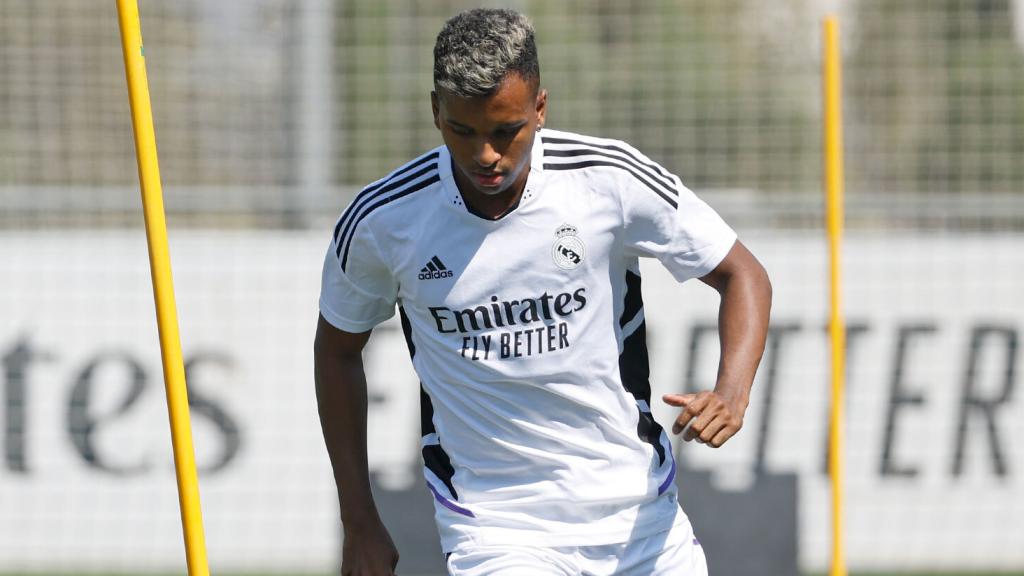 Rodrygo Goes, en la Ciudad Real Madrid