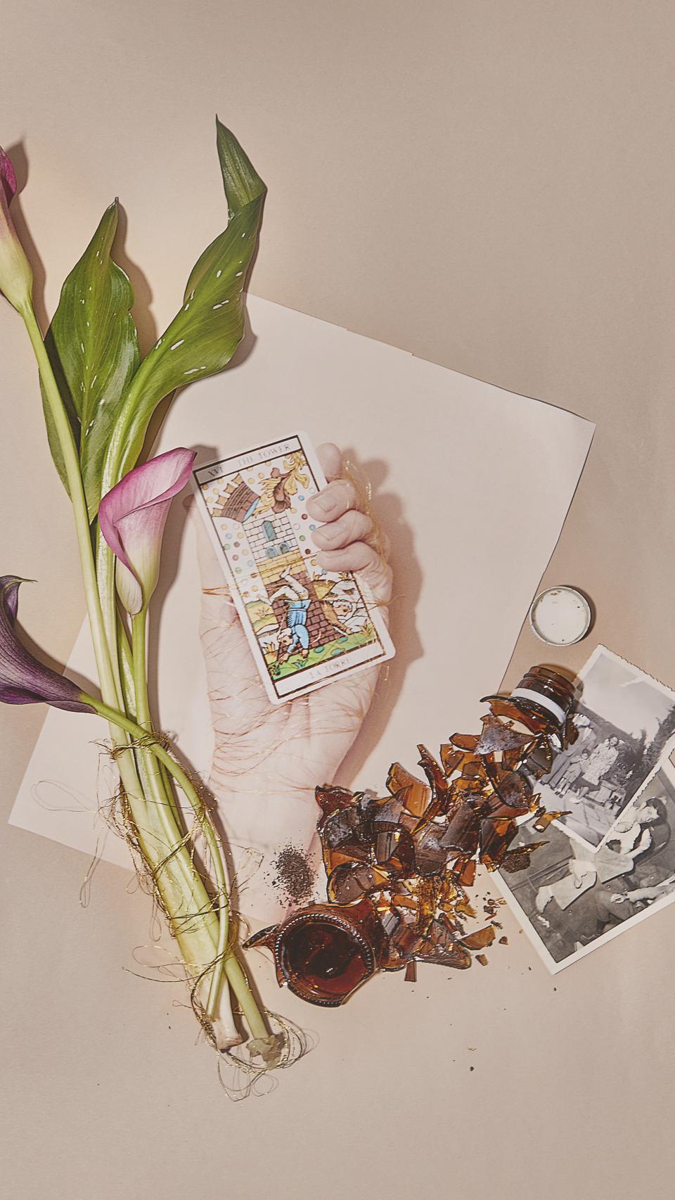 La torre, baraja Visconti Sforza