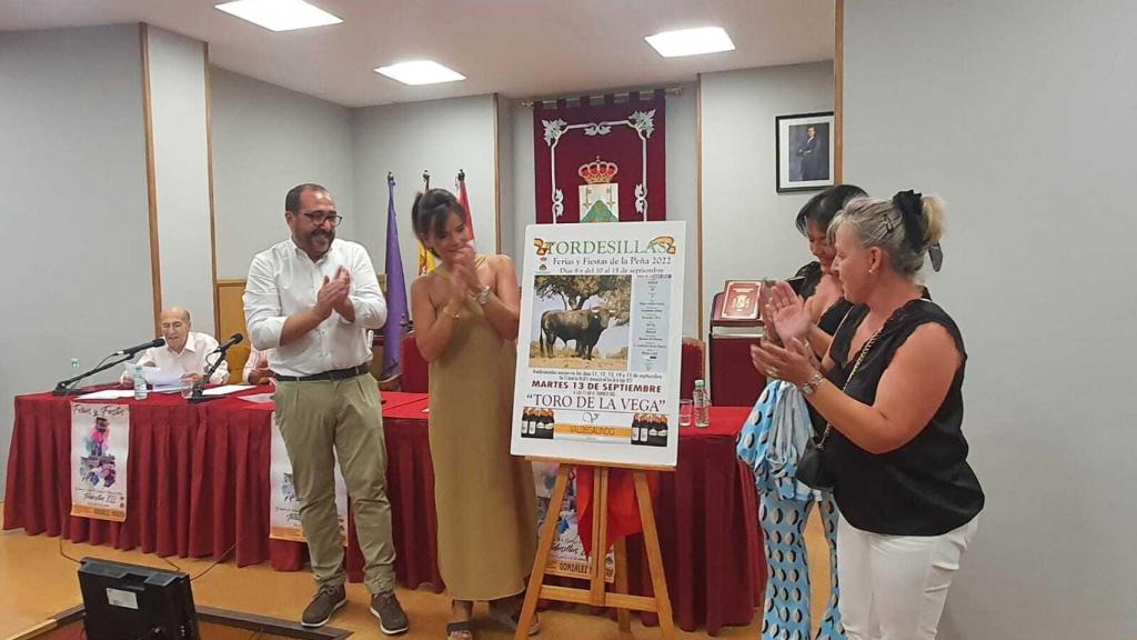 Tordesillas da a conocer su programa de fiestas en la Noche de las Portadas