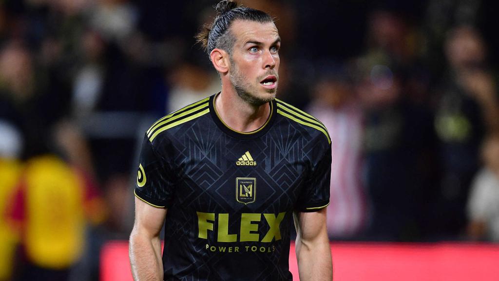Gareth Bale, en un partido con LAFC