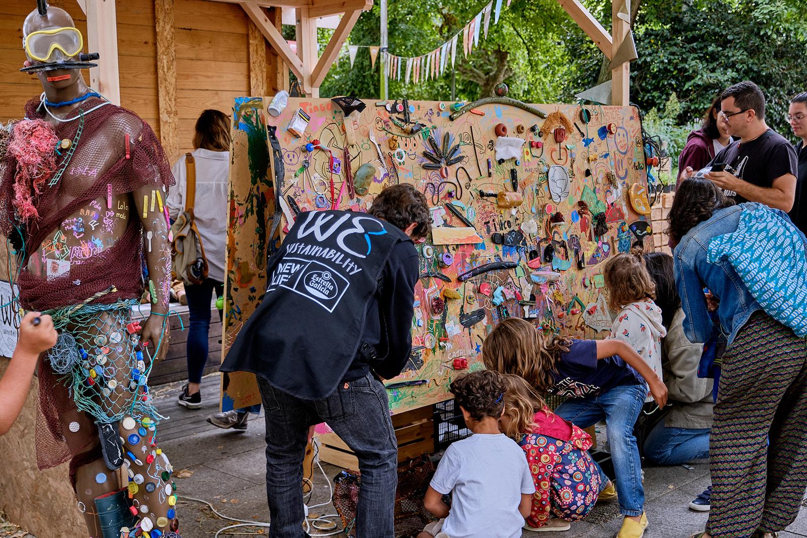 Una imagen del Mercado de la Cosecha durante este fin de semana (Hijos de Rivera).