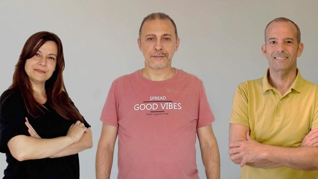 El equipo fundador de Nubentos.