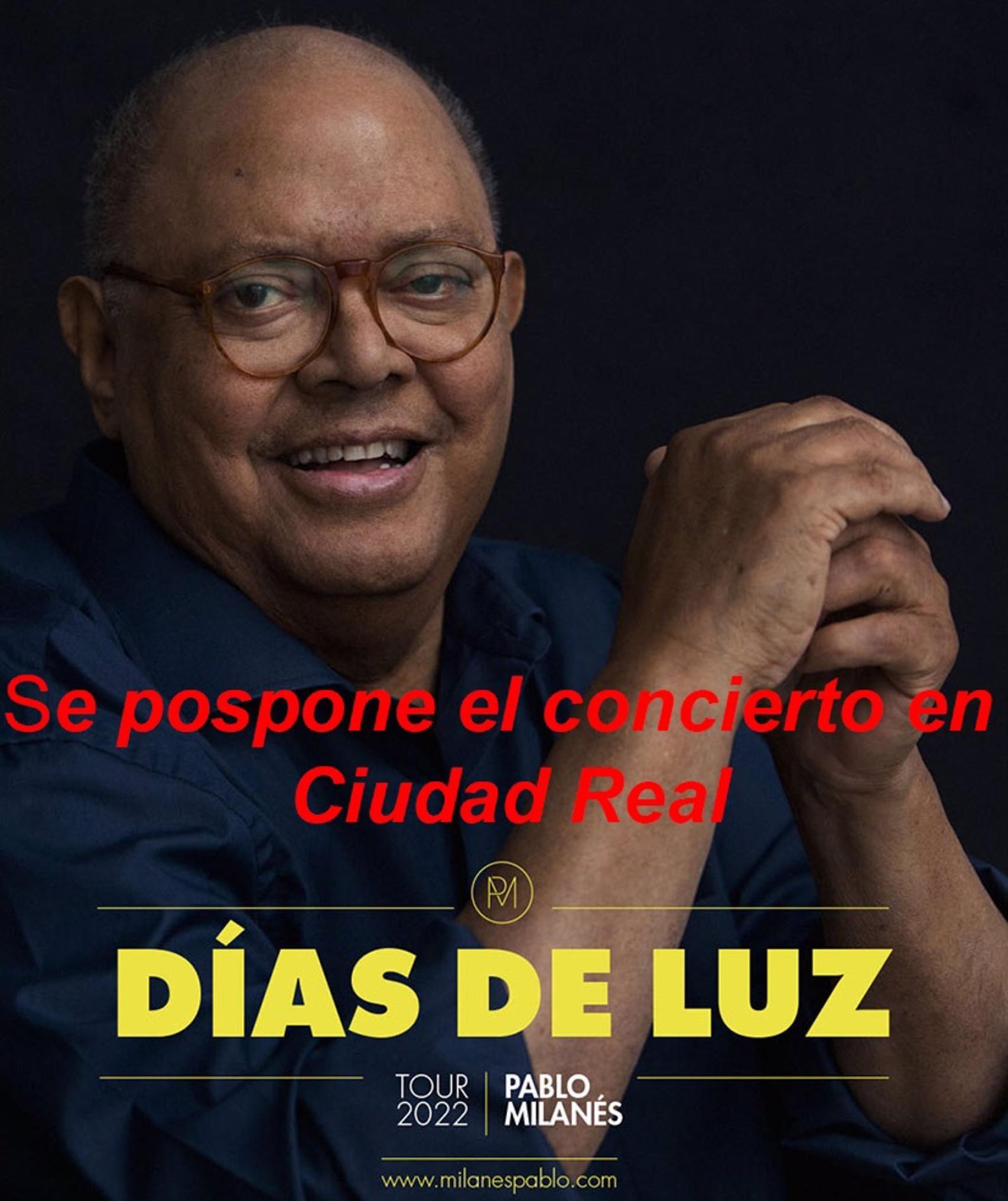 Cartel actualizado del concierto