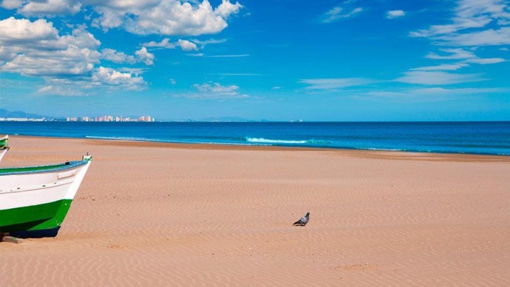 Playa de la Malvarrosa (Valencia). Foto: barcelo.com.