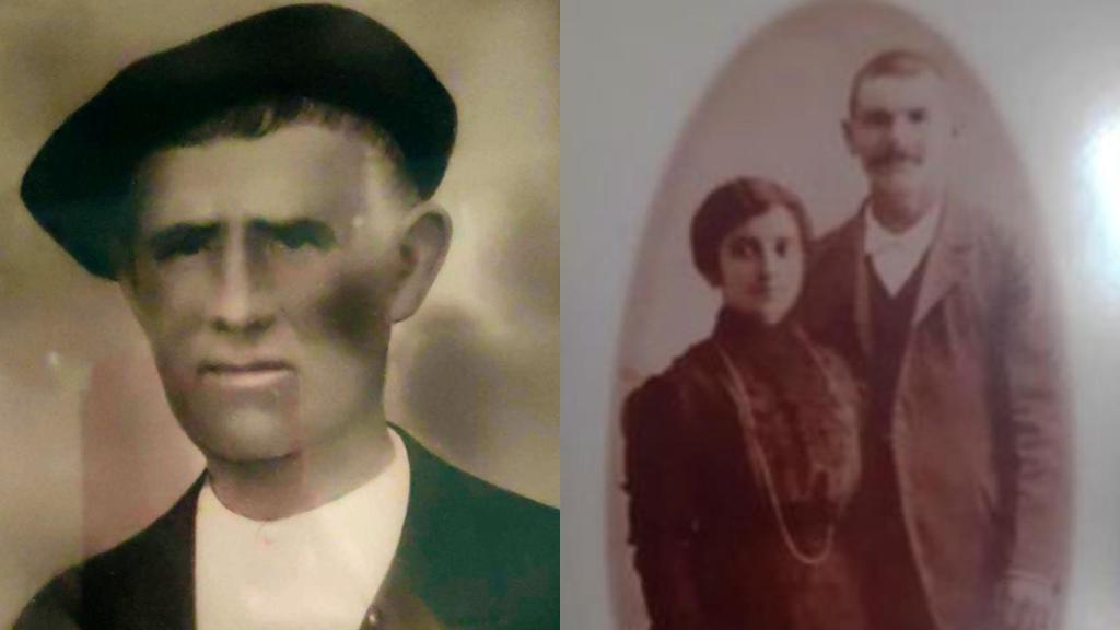 Froilán Vecino a la izquierda, y Esteban Zamora a la derecha