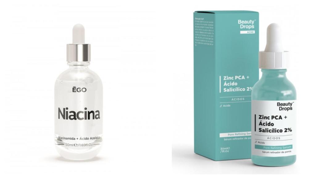 Los dos sérum mencionados en este artículo.