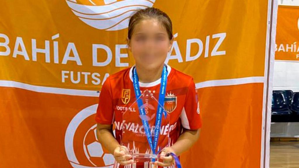 Damaris, con el Futsi Atlético Navalcarnero