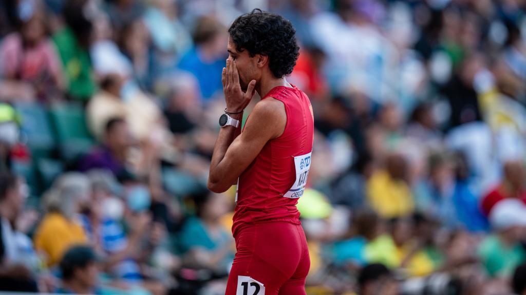 Mohamed Katir en los Mundiales de Atletismo de Eugene 2022