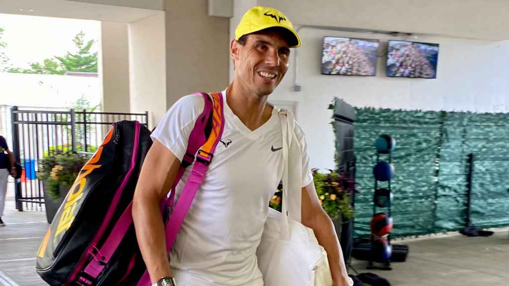 Rafa Nadal, en el Masters de Cincinnati