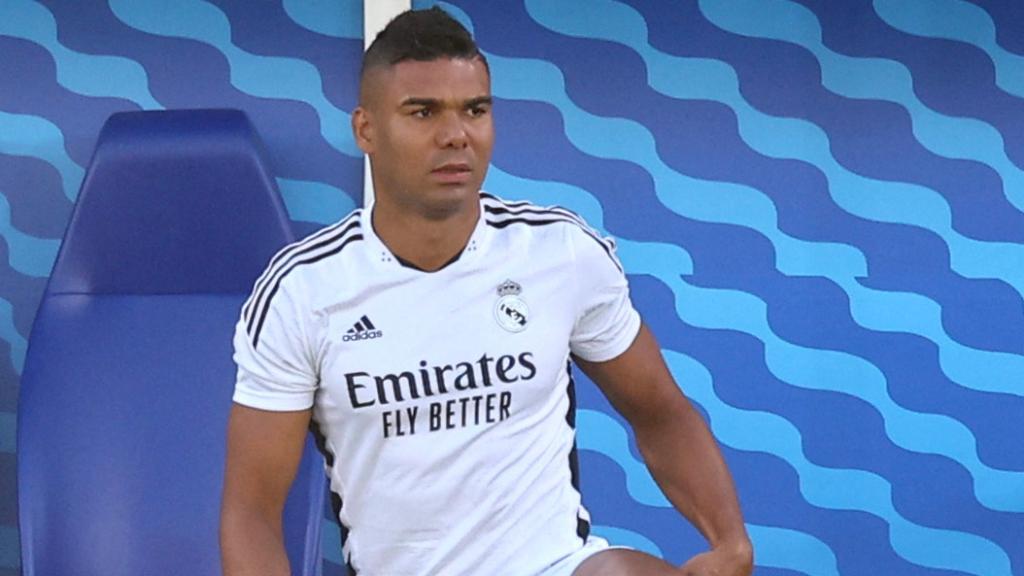 Casemiro, con el Real Madrid