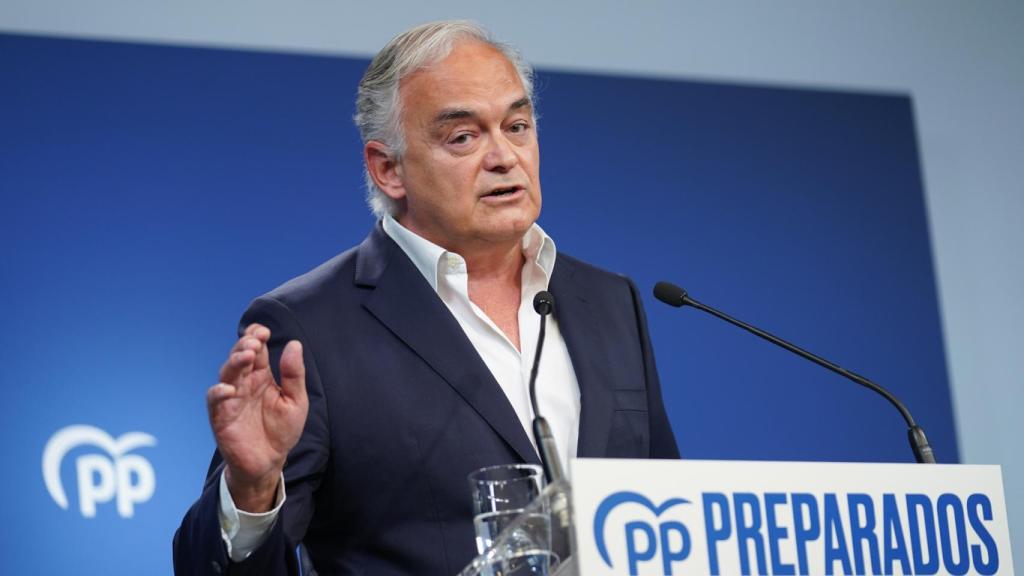 Esteban González Pons, vicesecretario de Institucional del PP.