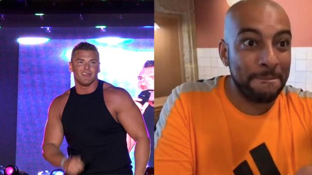 Borja Escalona, el músico a la izquierda y Borja Escalona el youtuber a la derecha.