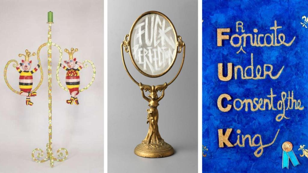 Algunas obras de Delphine de Bélgica.