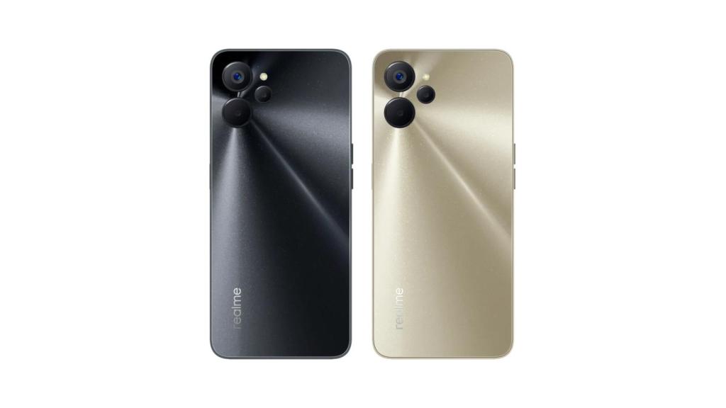 Realme 9i 5G por detrás