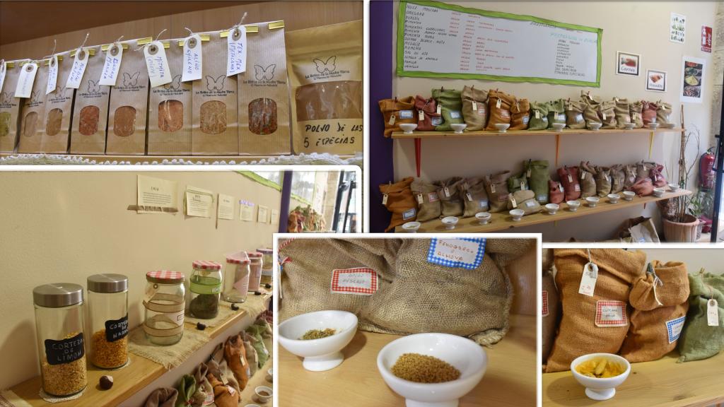 Interior de La Botica de las Especias
