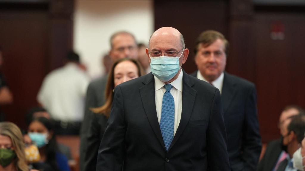 El director financiero de la Organización Trump, Allen Weisselberg.