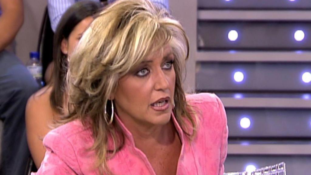 Lydia Lozano, en 'Sálvame' el pasado año 2009.