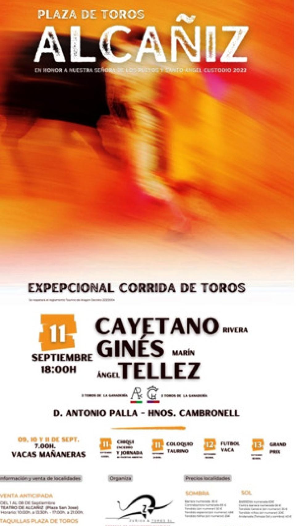 Cartel de la corrida