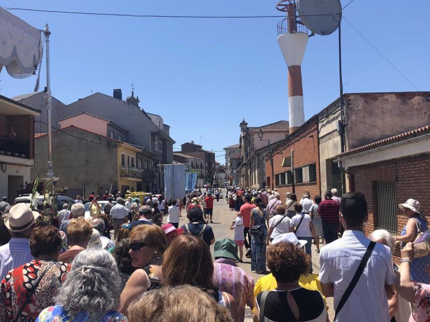 Imagen de archivo de las Fiestas de la Asunción y San Roque de Alcañices.