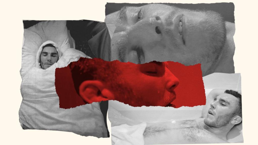 Dean Garnett, durante su proceso de 'weight cut '