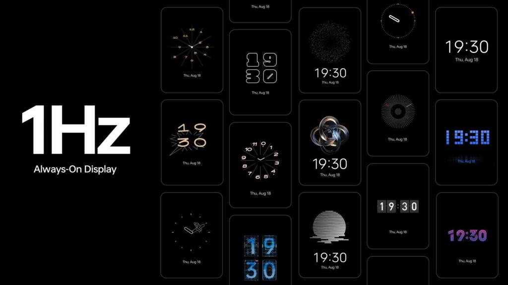 Nueva pantalla siempre encendida de ColorOS 13
