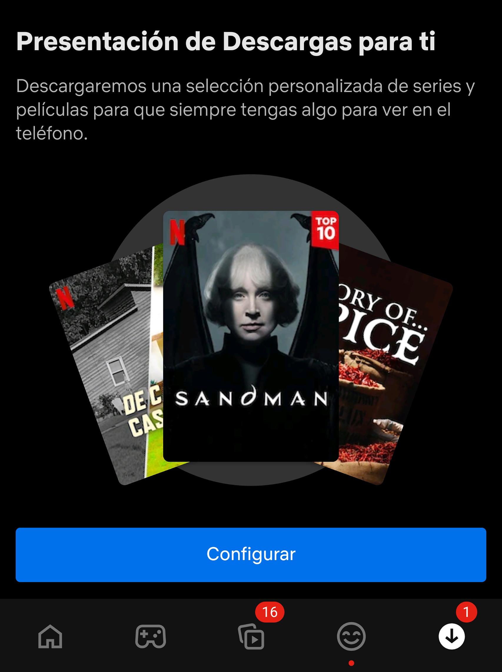 Las descargas es una función estrella de Netflix
