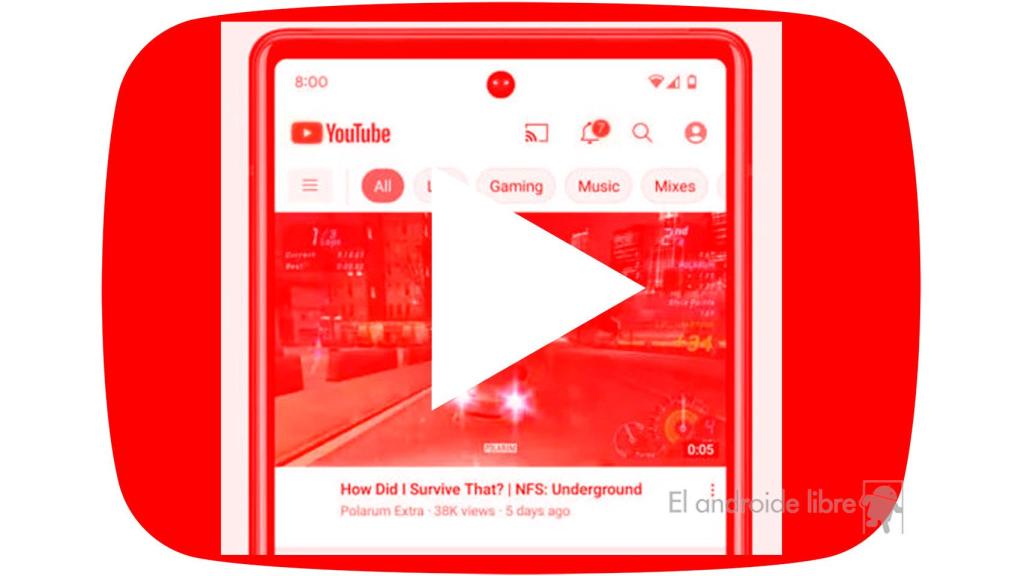YouTube le da una vuelta de tuerca a la app de Android y retira una función que lleva años