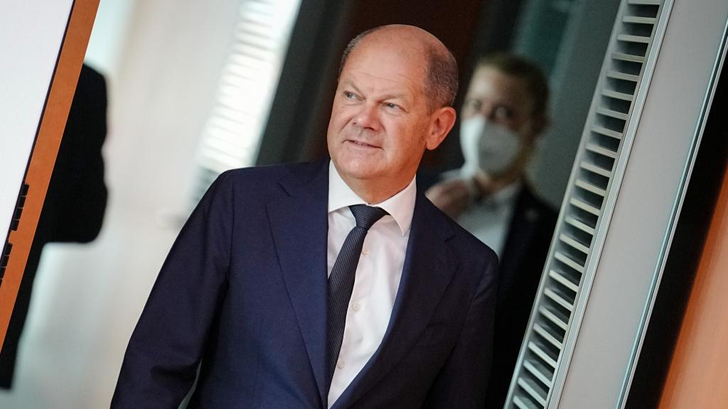 El canciller alemán, Olaf Scholz