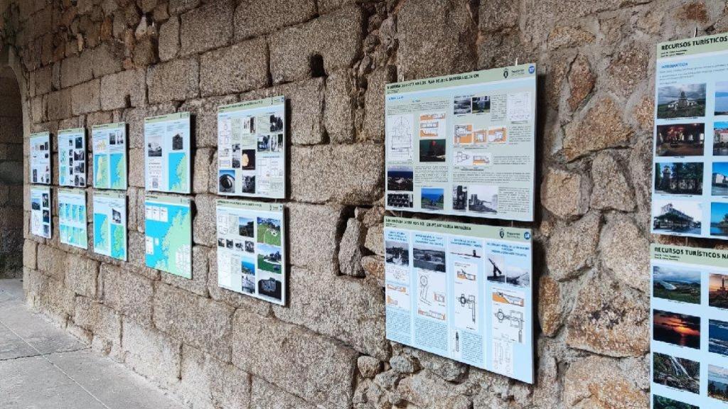 El monasterio de Santa Catalina de Ares (A Coruña) acoge una muestra sobre baterías coruñesas