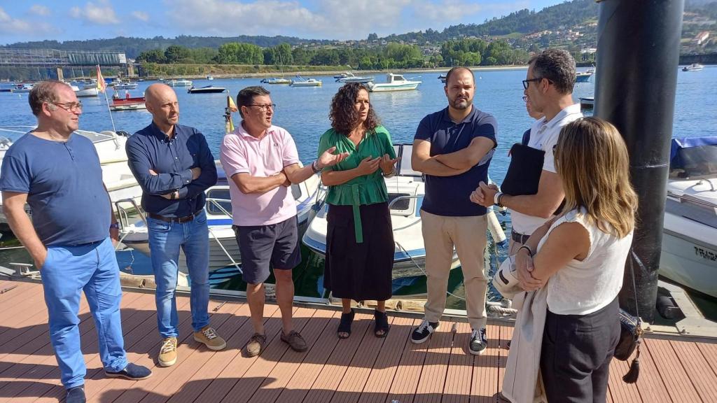 Los pantalanes de Pontedeume (A Coruña) serán renovados con una inversión de 244.000 euros