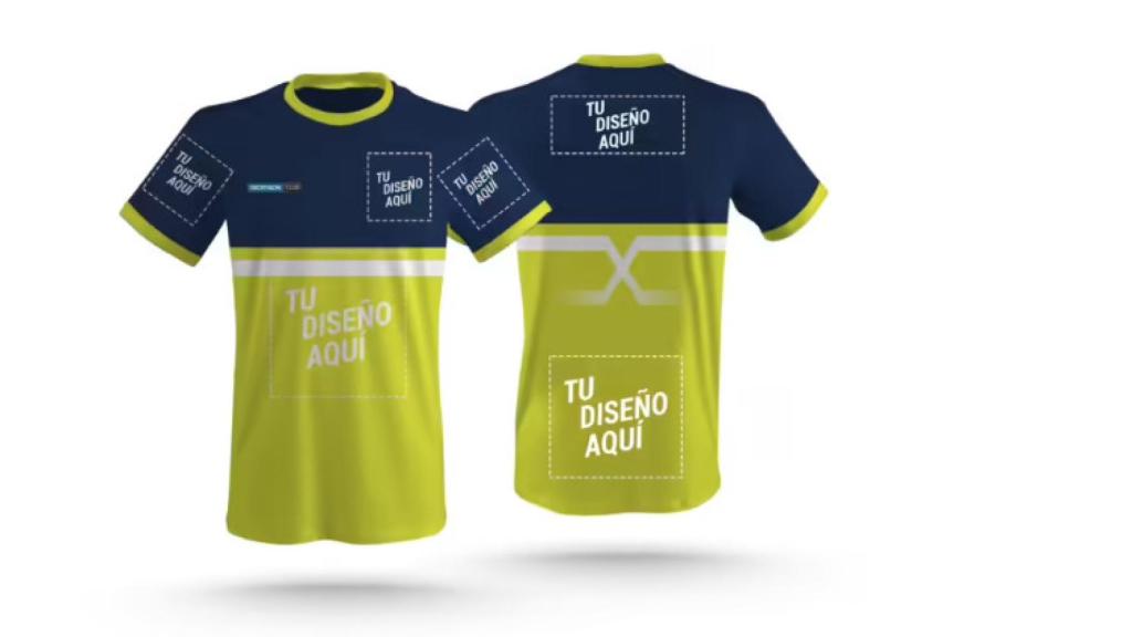 Camiseta personalizada Decathlon