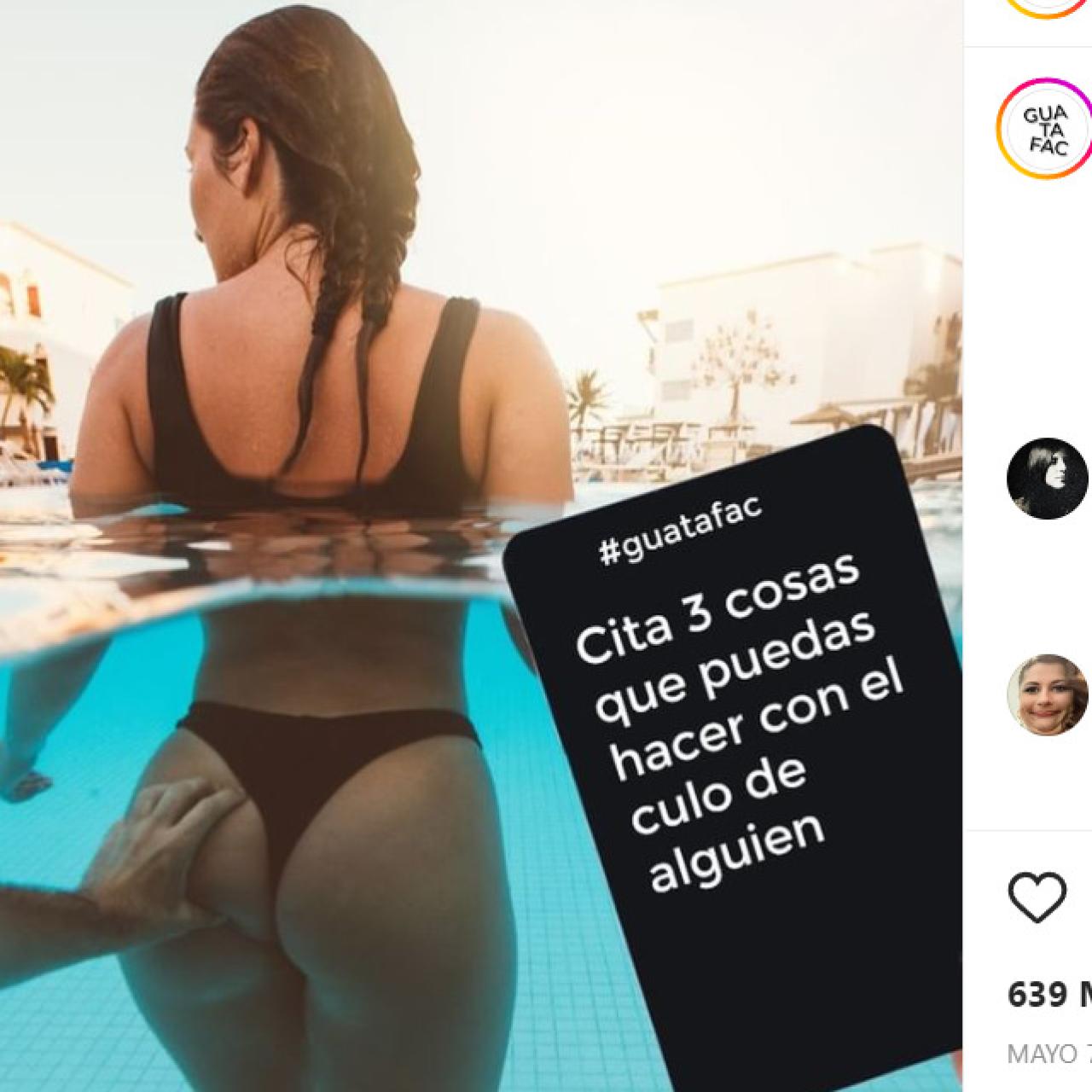 Publicación de Guatafac en Instagram.