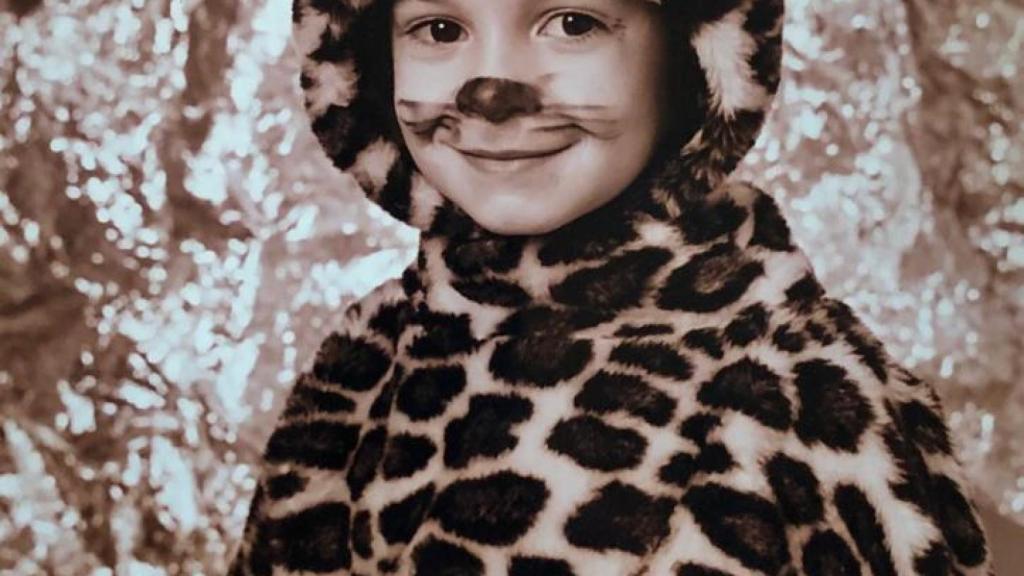 Carla Pulpón de pequeñita.