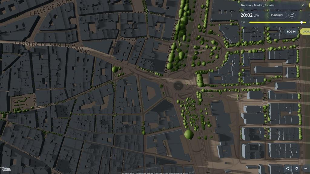 Shadow Map anocheciendo