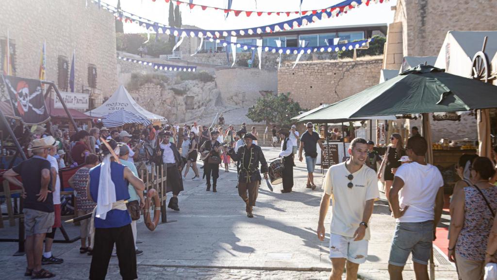 El castillo, el pasado mes de julio.