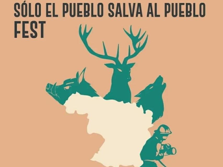 Cartel del Solo el pueblo salva al pueblo Fest