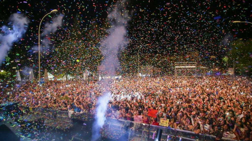 El concierto de Juan Magán congregó a 14.000 personas en el paseo de Merchán de Toledo.