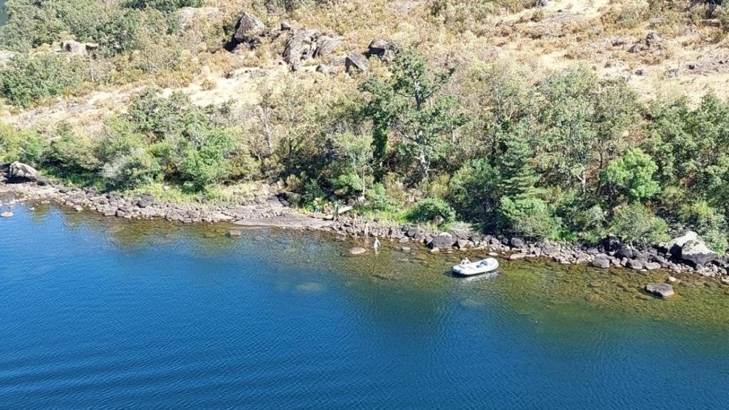 Rescate en el Lago de Sanabria, en Zamora