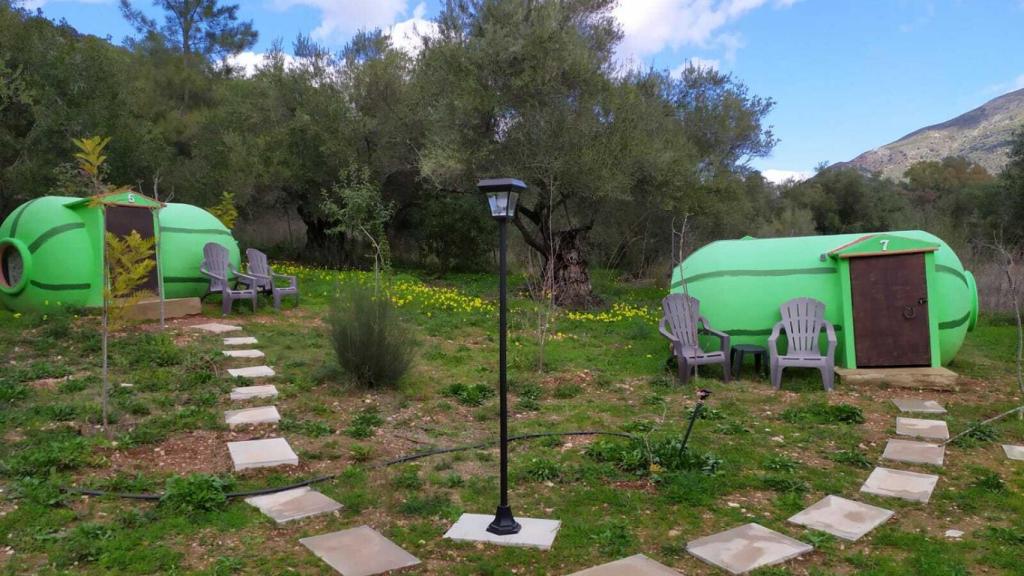 Camping de sandías.