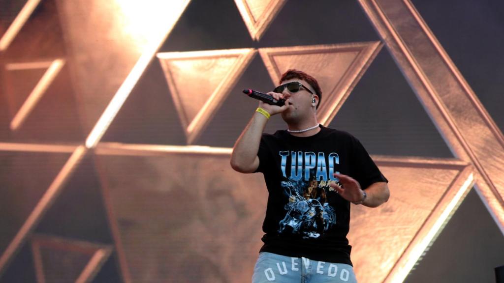 El artista 'Quevedo' en el Boombastic Benidorm.