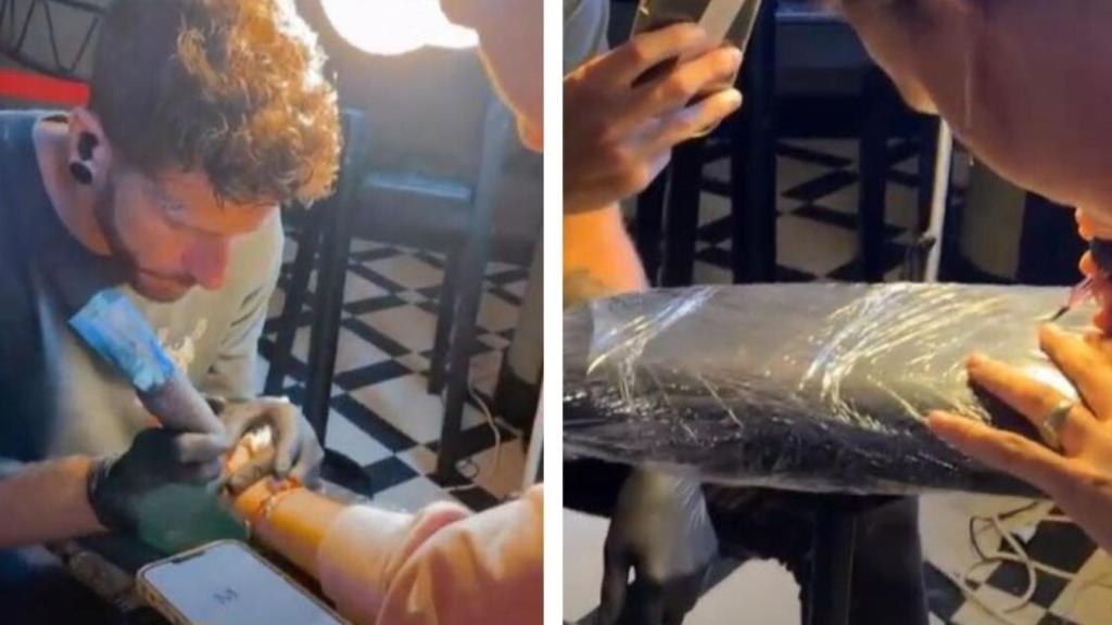 La sobrina del Rey se hizo un tatuaje.