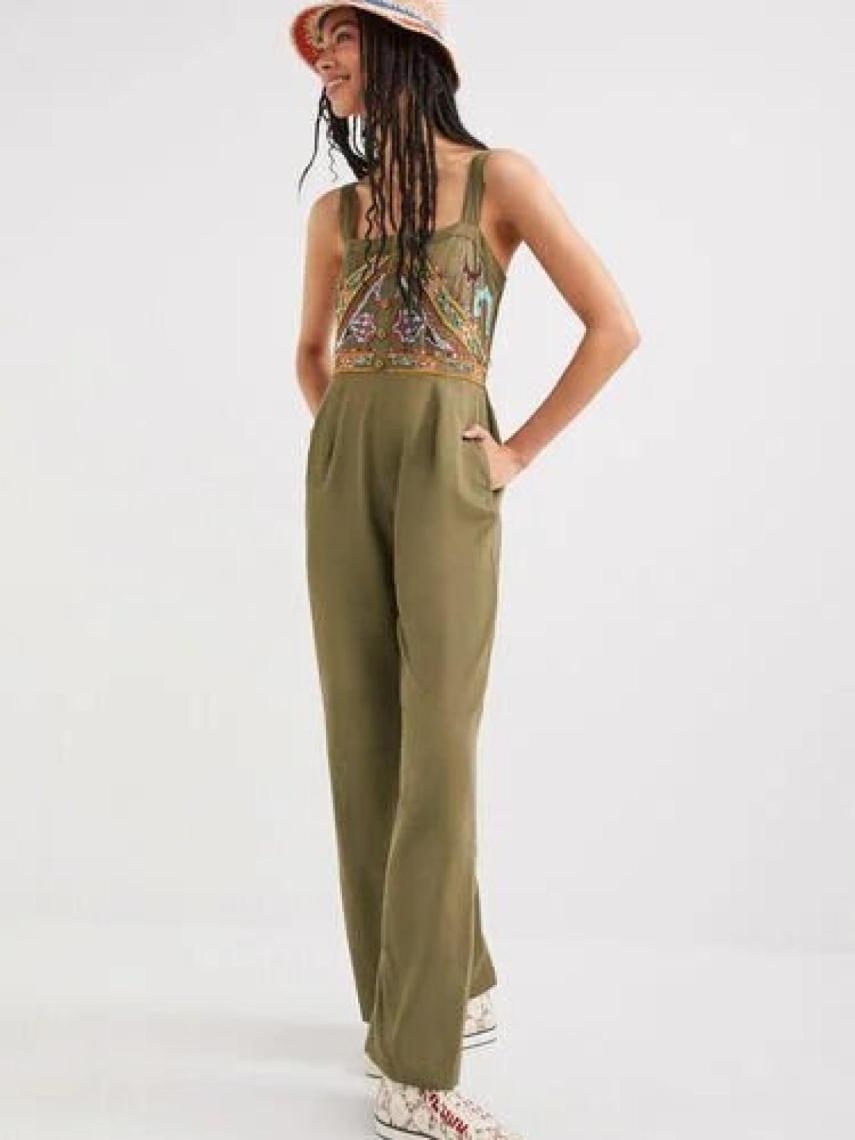 Mono Tencel étnico, de Desigual.