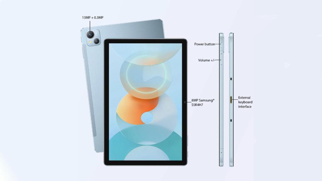 Blackview Tab 13 diseño