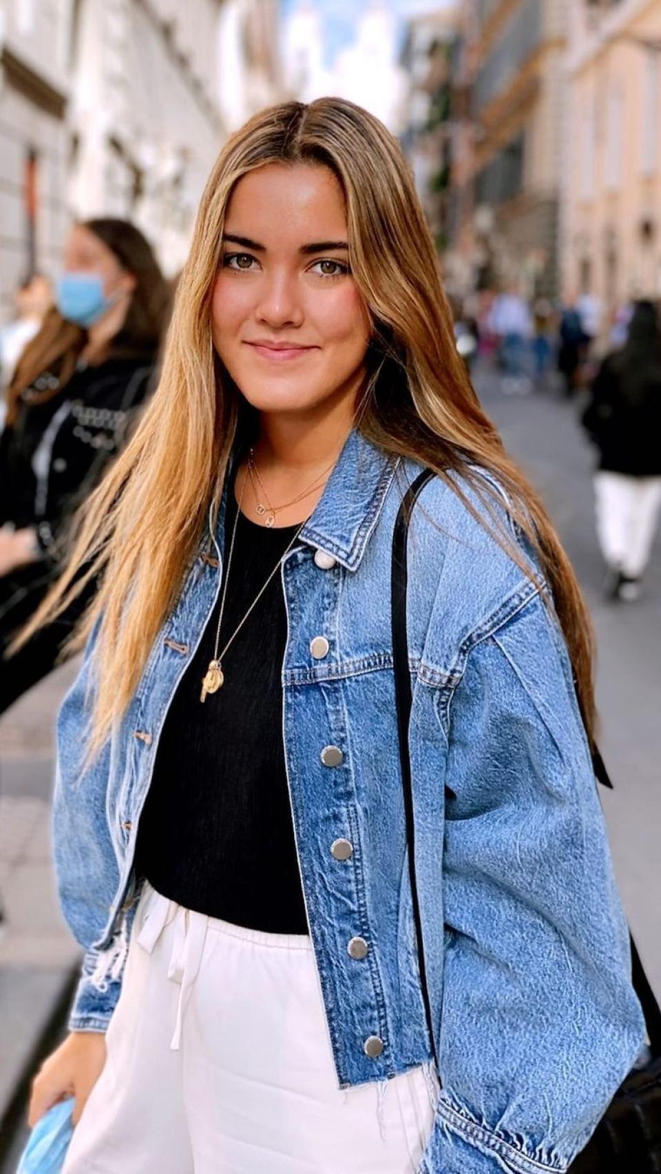 Carlota Uribarri en una imagen 'colgada' en sus redes sociales.