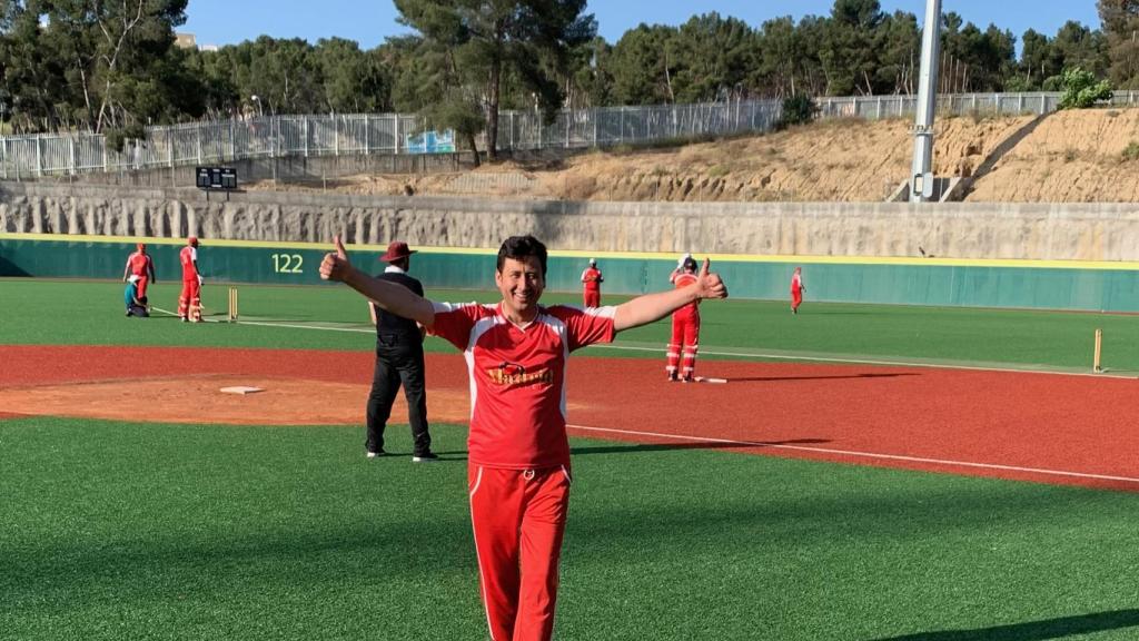 Uno de los jugadores del club