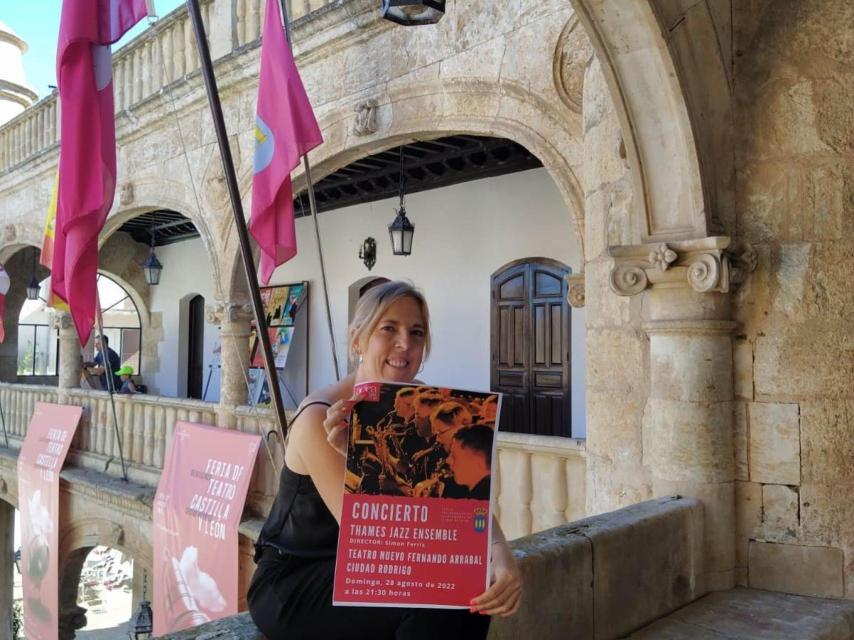 Cartel de la actuación de Thames Yorth Jazz Orchestra