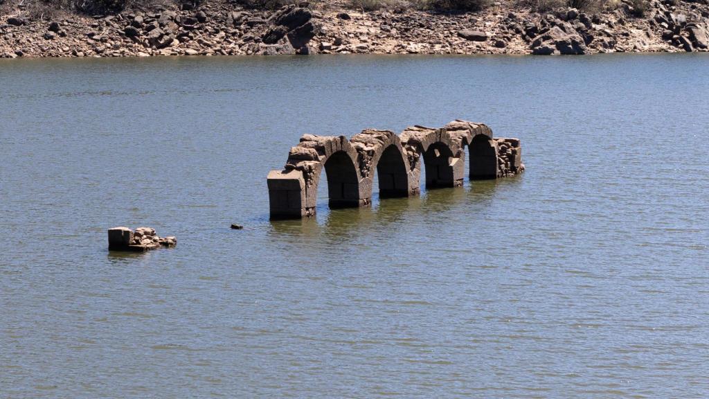 Embalse de la Cuerda del Pozo en Soria en la zona de Vinuesa