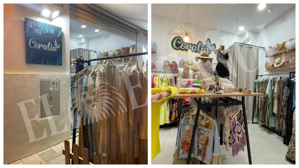 Fermín trabaja en esta tienda de moda ubicada en El Rompido.